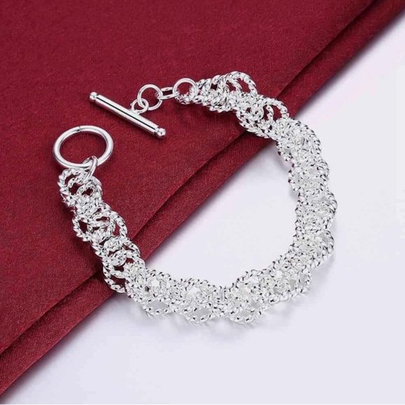 Sterling Silver 0.925 Chain Bracelet, NWOT - Picture 8 of 10